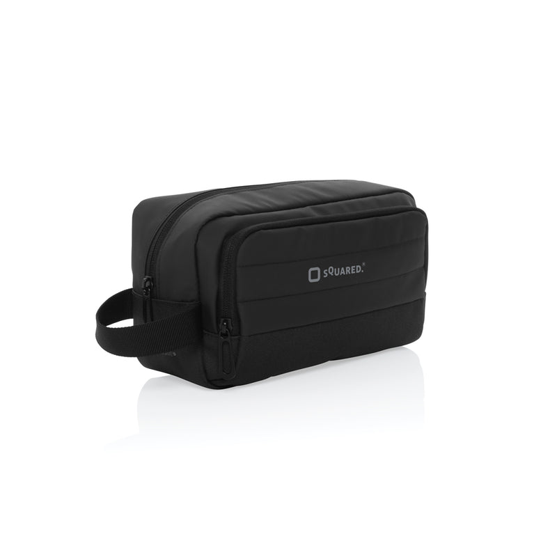 Load image into Gallery viewer, XD Xclusive Armond AWARE™ RPET toiletry bag, durable travel bag with multiple compartments, made from recycled materials.
