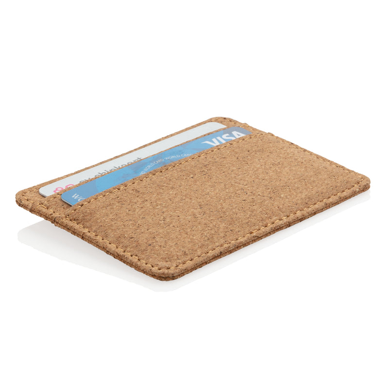 Load image into Gallery viewer, Slim Cork RFID wallet from XD Collection, featuring secure card slots and minimalist design for travel and everyday use.
