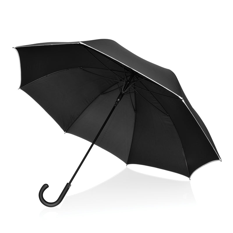 Load image into Gallery viewer, Swiss Peak OSLO 30'' AWARE™ 50UV auto open umbrella - Custom Wood Designs
