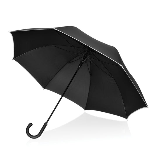 Swiss Peak OSLO 30'' AWARE™ 50UV auto open umbrella - Custom Wood Designs