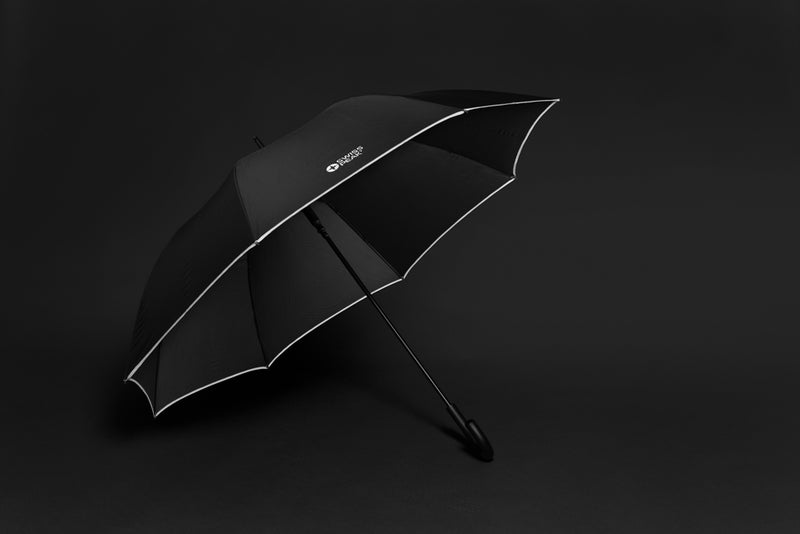 Load image into Gallery viewer, Swiss Peak OSLO 30'' AWARE™ 50UV auto open umbrella - Custom Wood Designs
