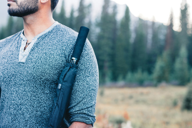 Load image into Gallery viewer, Swiss Peak Aware™ Ultra-light manual 25” Alu umbrella - Custom Wood Designs
