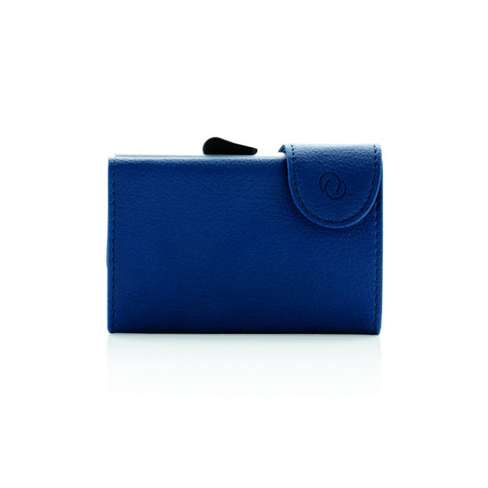 C-Secure RFID card holder and wallet with multiple card slots, made of durable material, designed for secure travel and everyday use.