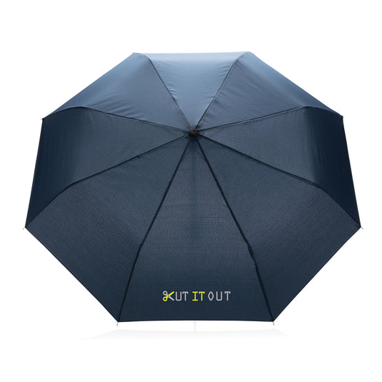 20.5" Impact AWARE™ RPET 190T mini umbrella - Custom Wood Designs