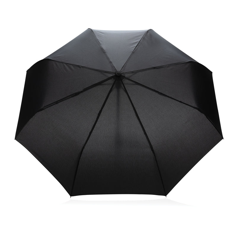Load image into Gallery viewer, 21-inch Impact AWARE™ RPET auto open/close umbrella by XD Collection, featuring a compact design and durable fabric.
