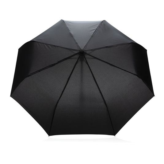 21-inch Impact AWARE™ RPET auto open/close umbrella by XD Collection, featuring a compact design and durable fabric.