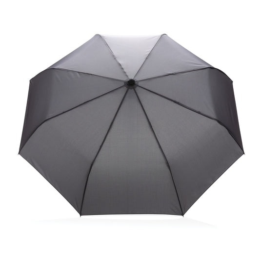 21-inch Impact AWARE™ RPET auto open/close umbrella by XD Collection with a compact design and vibrant canopy.