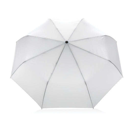 21-inch Impact AWARE™ RPET auto open/close umbrella by XD Collection with durable 190T fabric and eco-friendly design.