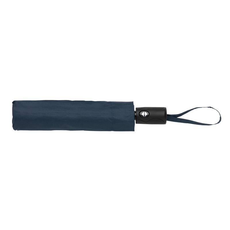 Load image into Gallery viewer, 21-inch Impact AWARE™ RPET auto open/close umbrella by XD Collection, featuring durable fabric and automatic opening mechanism.
