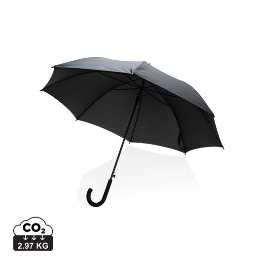 23" Impact AWARE™ RPET 190T standard auto open umbrella - Custom Wood Designs