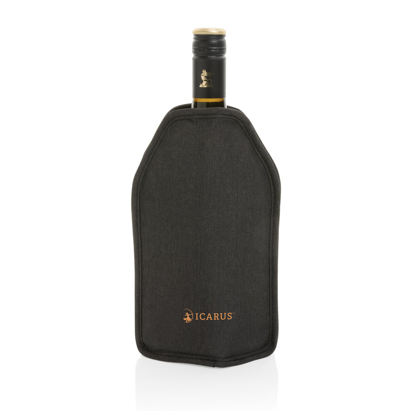 Load image into Gallery viewer, Vino AWARE™ RPET wine cooler sleeve - Custom Wood Designs
