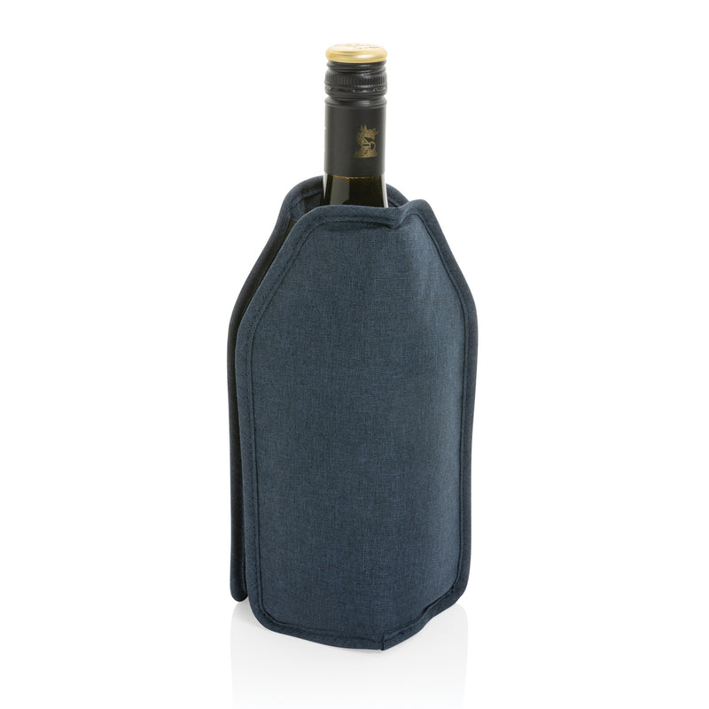 Load image into Gallery viewer, Vino AWARE™ RPET wine cooler sleeve - Custom Wood Designs
