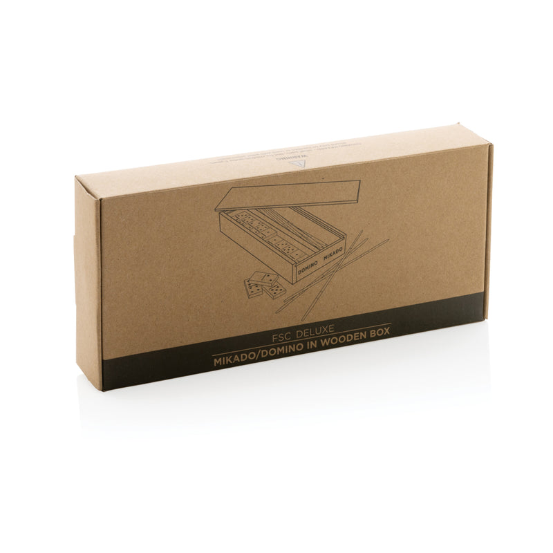 Load image into Gallery viewer, Deluxe mikado/domino in wooden box - Custom Wood Designs
