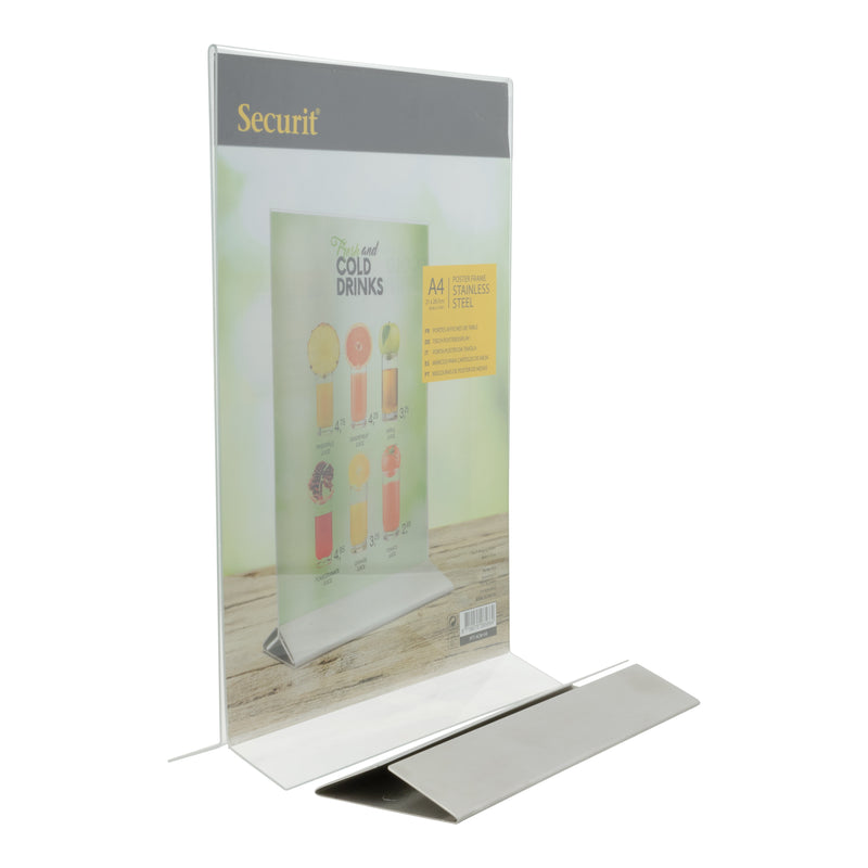 Load image into Gallery viewer, Securit Posterframes - Table - Transparent 33,2x20,7x7,5cm - Pack of 6
