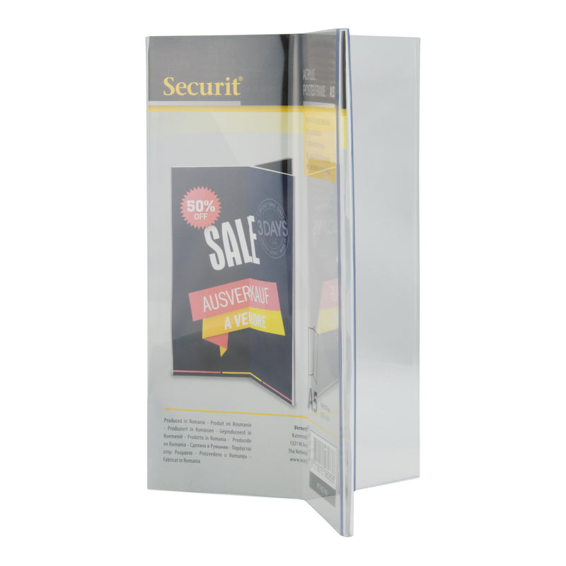 Load image into Gallery viewer, Securit Posterframes - Acrylic - Transparent 21x13,5x13,5cm - Pack of 6

