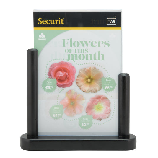 Securit Posterframes - Table - Black 24x20x6cm - Pack of 6