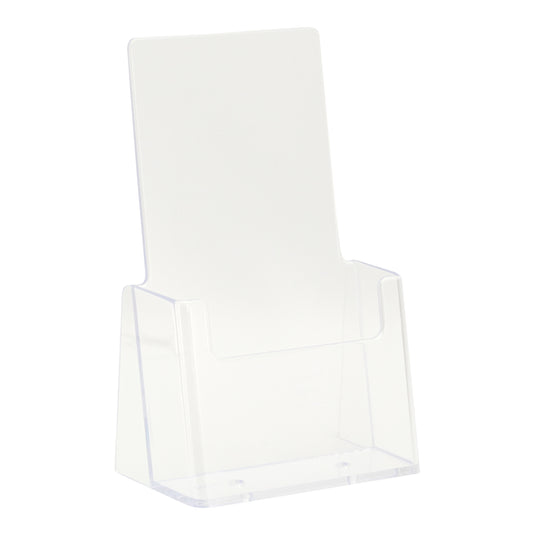 Securit Brochure Holder - Transparent 11x18x6,5 - Pack of 14