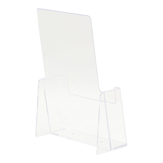 Securit Brochure Holder - Transparent 11x18x6,5 - Pack of 14