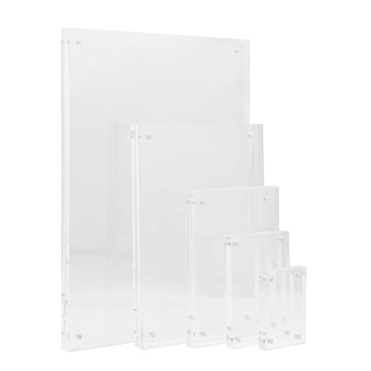 Securit Posterframes - Magnetic - Transparent 14,8x21x1cm - Pack of 6