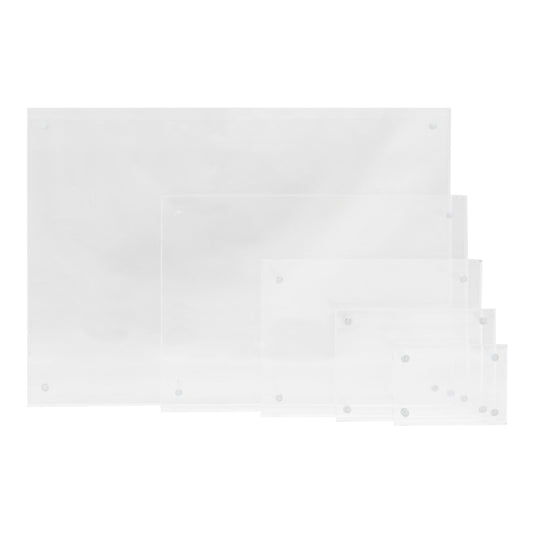Securit Posterframes - Magnetic - Transparent 7,4x10,5x1cm - Pack of 12