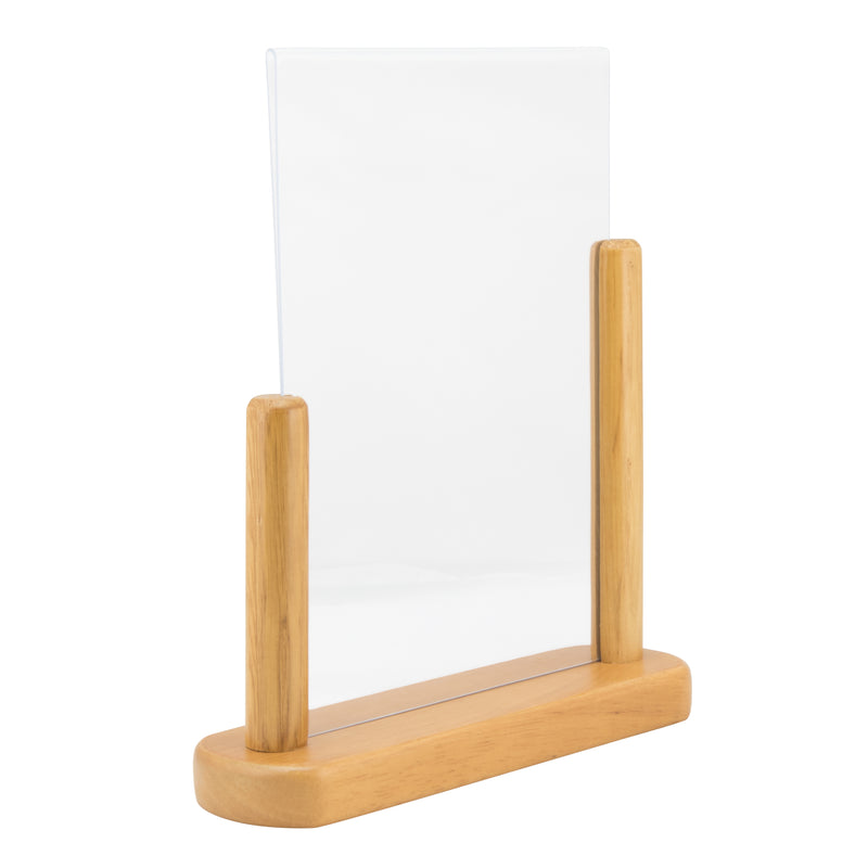 Load image into Gallery viewer, Securit Posterframes - Table - Teak 24x20x6cm - Pack of 6
