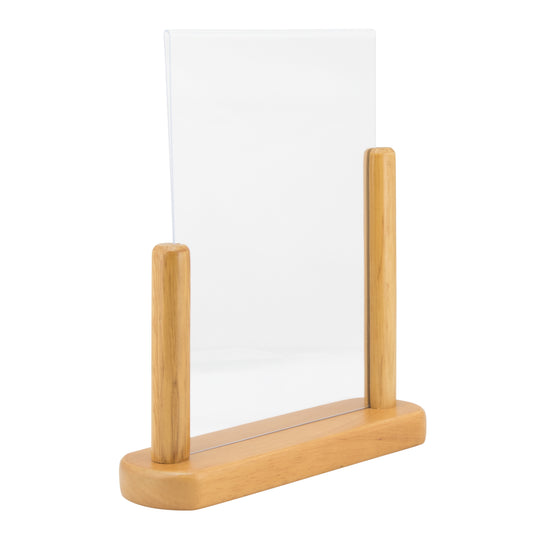 Securit Posterframes - Table - Teak 24x20x6cm - Pack of 6