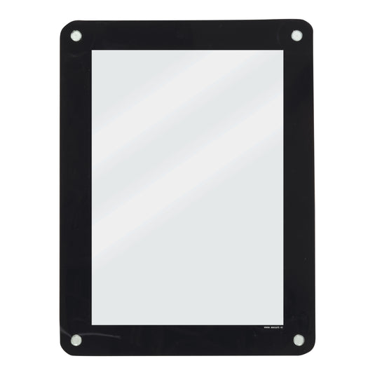 Securit Posterframes - Window - Black 36x27,1x0,2cm - Pack of 6