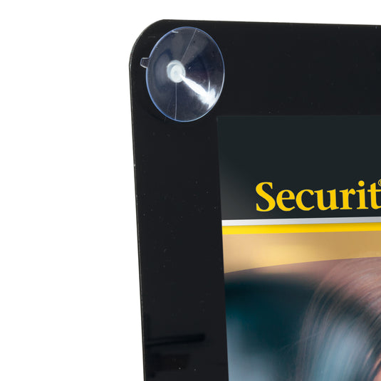 Securit Posterframes - Window - Black 36x27,1x0,2cm - Pack of 6