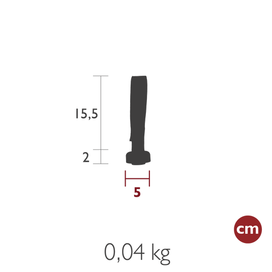 Fermob Aplô Mini Suspension Strap – dimensions