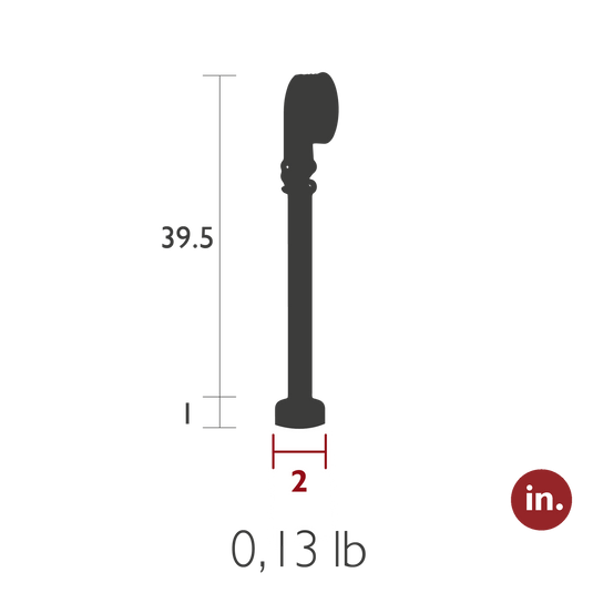 Fermob Aplô Suspension Strap – dimensions