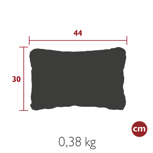 Fermob Evasion Outdoor Cushion 44 x 30 cm – dimensions