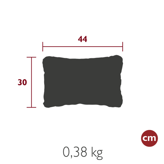 Fermob Trèfle Outdoor Cushion 44 x 30 cm – dimensions