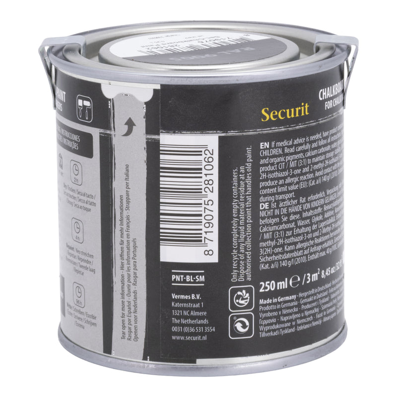 Load image into Gallery viewer, Securit Chalkboard Paint - Black 7,5x7,5x7,5cm - Pack of 6

