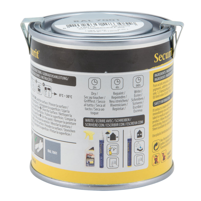 Load image into Gallery viewer, Securit Chalkboard Paint - Grey 7,5x7,5x7,5cm - Pack of 6

