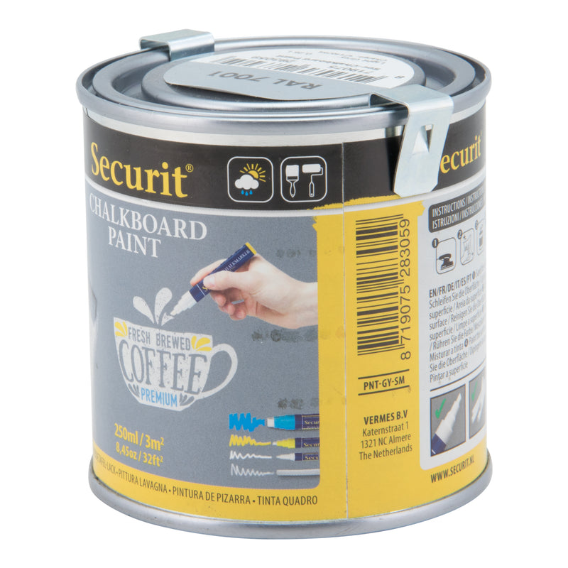 Load image into Gallery viewer, Securit Chalkboard Paint - Grey 7,5x7,5x7,5cm - Pack of 6
