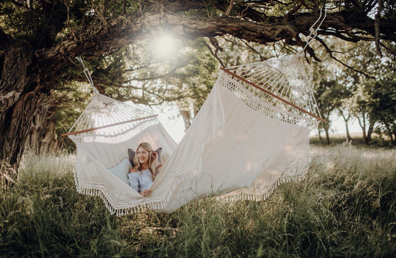 Load image into Gallery viewer, Palacio Natura XXL Rod Hammock up to 3 people
