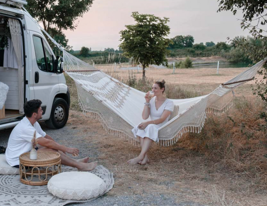 Palacio XXL Boho Rod Hammock up to 3 people