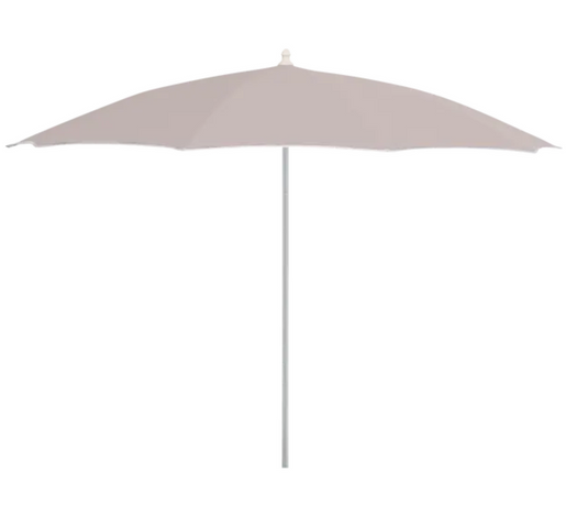 Fermob aluminium parasol with 250cm diameter, lightweight and durable outdoor umbrella for cafes and patios.
