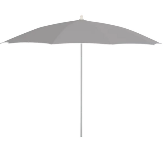 Fermob aluminium parasol with 250cm diameter, lightweight and durable outdoor parasol for cafes and outdoor spaces