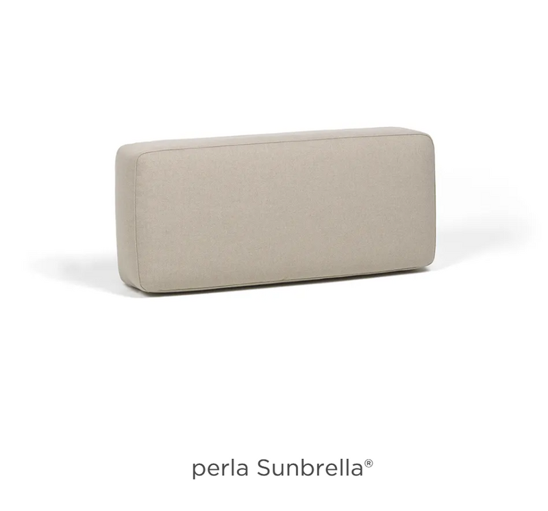 Load image into Gallery viewer, Sunbrella Maximo back cushion for sofa by Custom Wood Designs, outdoor modular furniture cushion with plush fabric and supportive design.
