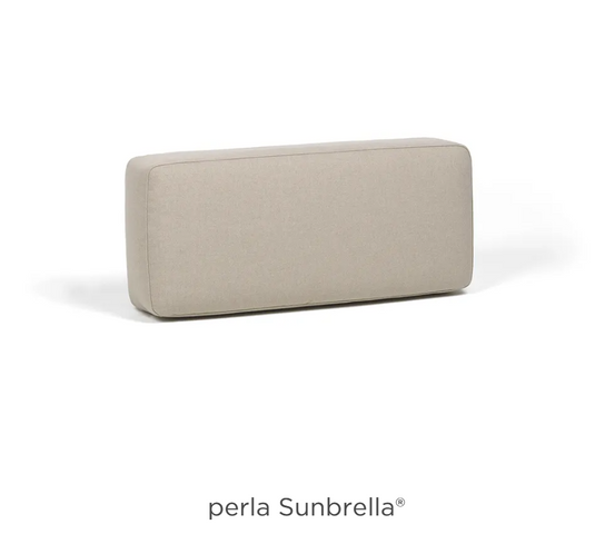 Sunbrella Maximo back cushion for sofa by Custom Wood Designs, outdoor modular furniture cushion with plush fabric and supportive design.