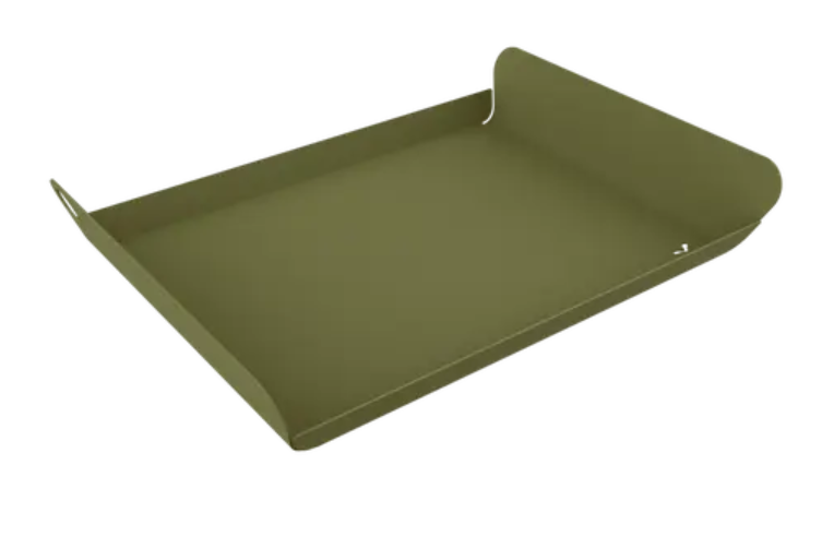 Load image into Gallery viewer, Fermob ALTO metal tray measuring 23x17 cm, outdoor-friendly design with a sleek, modern look for serving or decor.
