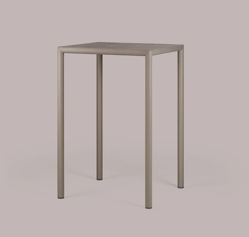 Load image into Gallery viewer, Nardi Piave 70 high outdoor bar table with HPL top and aluminum frame, suitable for hospitality use in Ireland and UK
