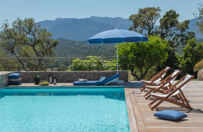 Load image into Gallery viewer, Fermob IBIZA teak deckchair with slatted design, outdoor seating furniture, perfect for relaxing on patios or decks.
