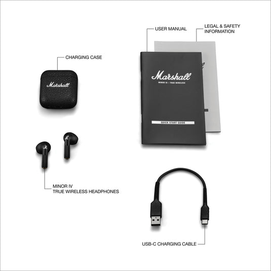 Marshall Minor IV 30H+ TWS Earbuds