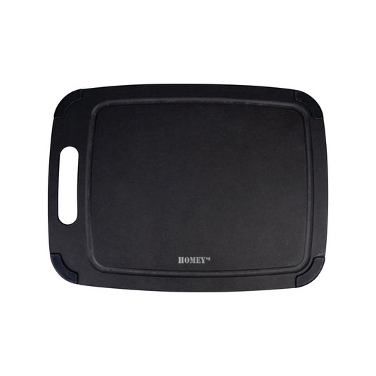 Homey's wood fiber cutting board in natural wood color, 440mm, suitable for home and kitchen use.