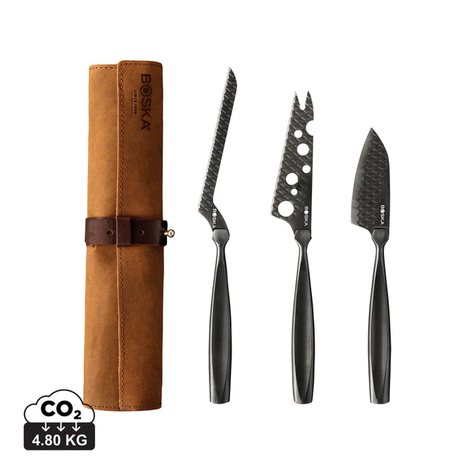 Cheese Knife Set Monaco+ Black