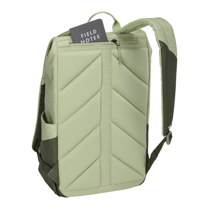 Load image into Gallery viewer, Thule Lithos Backpack 16L in black with multiple compartments, padded shoulder straps, and sleek design for travel and everyday use.
