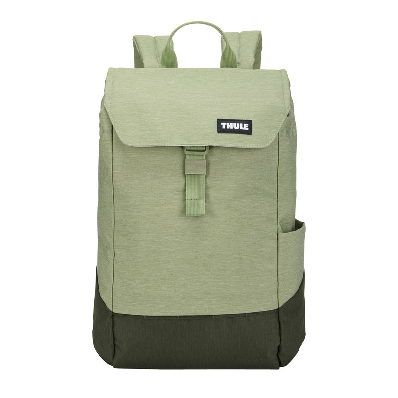 Load image into Gallery viewer, Thule Lithos Backpack 16L in black with multiple compartments, padded shoulder straps, and sleek design for travel and everyday use.
