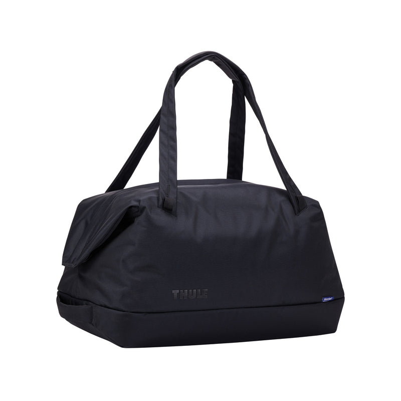 Load image into Gallery viewer, Thule Subterra 2 Duffel 35L black travel bag with sturdy handles and zippered compartments for versatile luggage.
